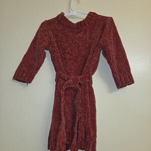 NYC Kids Dress in Rich Red